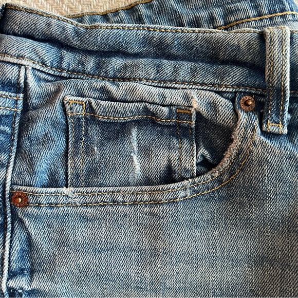 Old Navy High-Waisted OG Straight Loose Ripped Jeans Size 16 - Picture 10 of 12